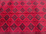 Superb Large Room Size Authentic Handmade Afghan Khamyab Rug 3.5x2.5m Shoparug