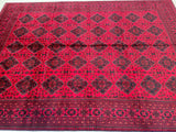 Superb Afghan Khamyab Rug 3.5x2.5m