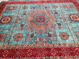 Massive Room Size Wool Hand Knotted Afghan Super Kazak Rug 413x312cm For Australian Homes.