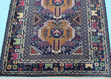Antique Afghan Balouchi Rug 2x1.2m