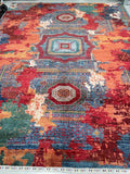 Contemporary Afghan Mamluk Rug 3.8x3m For Melbourne Homes.