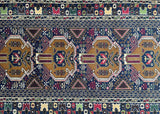 Antique Afghan Balouchi Rug 2x1.2m