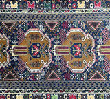 Antique Afghan Balouchi Rug 2x1.2m