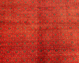 Vintage Afghan Bashiri Rug 4x2.9m