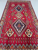 2.8x1.5m Persian Qashqai Shiraz  Rug - shoparug