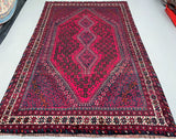 Vintage Persian Qashghai Shiraz Rug 2.9x2m