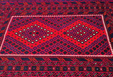 3.8x2.5m Afghan Meymaneh Kilim Rug