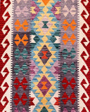 2.8m Afghan Waziri Kilim Hall Runner