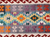 2.8m Afghan Waziri Kilim Hall Runner