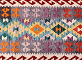 2.8m Afghan Waziri Kilim Hall Runner