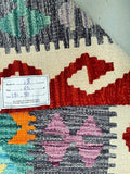 2.8m Afghan Waziri Kilim Hall Runner