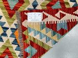 2m Afghan Kyber Kilim Hall Runner