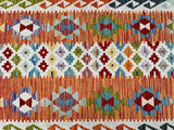 2m Afghan Waziri Kilim Hall Runner