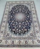 Traditional Persian Nain Rug 3x2m