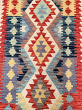 2.4m Afghan Aryana Kilim Hall Runner