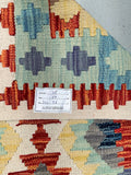 2.4m Afghan Aryana Kilim Hall Runner