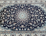 Traditional Persian Nain Rug 3x2m