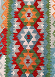 2.4m Afghan Kyber Kilim Hall Runner