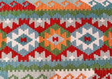 2.4m Afghan Kyber Kilim Hall Runner