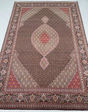 Fish Design Persian Tabriz Rug 3x2m