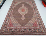 Fish Design Persian Tabriz Rug 3x2m