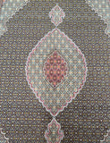 Fish Design Persian Tabriz Rug 3x2m