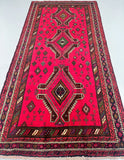 3x1.5m Vintage Persian Quchan Rug