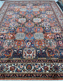 Garden Design Persian Bakhtiari Rug 4.1x3m