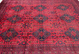 Tribal Afghan Kunduz Rug 4x3m