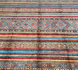 Shawl Afghan Super Kazak Rug 3.4x2.55m