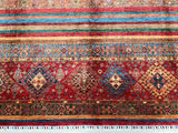 Shawl Afghan Super Kazak Rug 3.4x2.55m