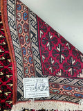 2m Tribal Persian Hamedan Hall Runner