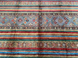 Shawl Afghan Super Kazak Rug 3.4x2.55m