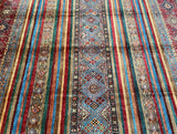Shawl Afghan Super Kazak Rug 3.4x2.55m