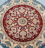 Afghan Chobi Round Rug 1.6x1.6m