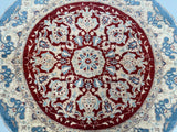 Afghan Chobi Round Rug 1.6x1.6m