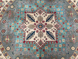 Round Afghan Kazak Rug 2.5x2.5m