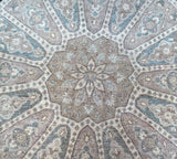 Round Afghan Chobi Rug 2x2m
