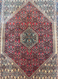 1.65x1.2m Vintage Persian Bijar Rug