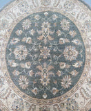 Afghan Chobi Round Rug 1.6x1.5m