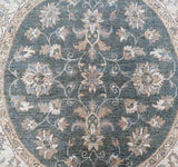 Afghan Chobi Round Rug 1.6x1.5m