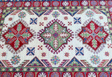 Caucasian Design Afghan Kazak Rug 1.5x1m