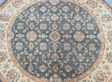 Round Afghan Chobi Rug 2x2m