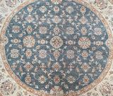 Round Afghan Chobi Rug 2x2m