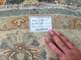 Round Afghan Chobi Rug 2x2m