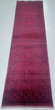 Wool Handmade Tribal Afghan Bashiri Hall Runner Rug 298x82cm Adelaide