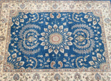 Decorative wool hand knotted Afghan Chobi rug 210x152cm Perth