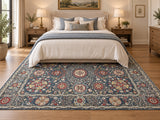 Full room size pure wool handmade Afghan Chobi rug 2.8x2m
