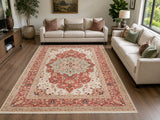 Rare full room size Serapi design handmade Afghan Chobi rug 2.9x2.1m