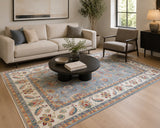 Full room size woolen Hezari handmade Afghan Chobi rug 303x203cm